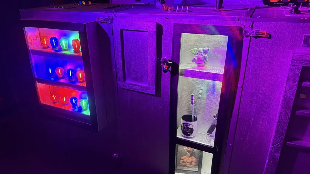 Another look Inside Space Wars Mobile Escape Room